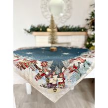 23 Tablecloth Скатертина Колядки Christmas 160cmx300cm