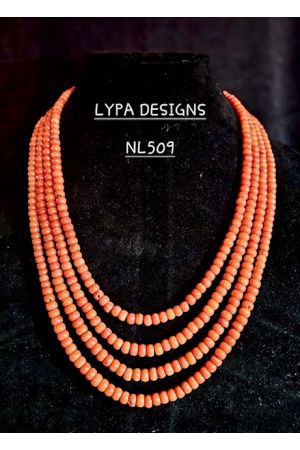 25 Necklace Намисто Коралі NL509