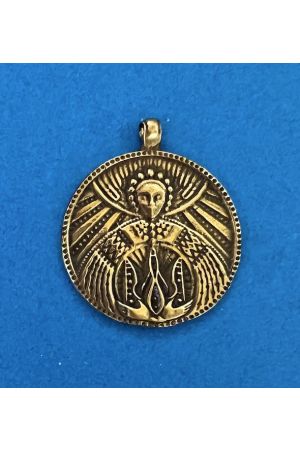 24 Pendant Mother Ukraine Brass R
