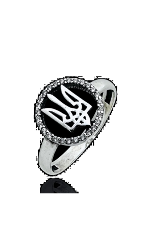 24 Ring Trident Перстень Тризуб Silver