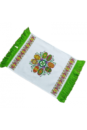 25 Easter Basket Cover Рушник Великодній Писаночки