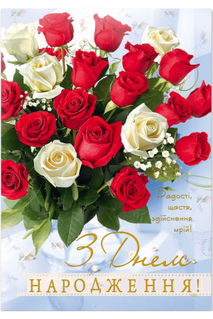 25 Greeting Card Birthday XL G-5047