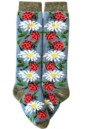 25 Knee Socks Довгі Шкарпетки Жучок-Сонечко