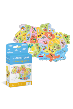 25 Пазл Магнітна мапа України