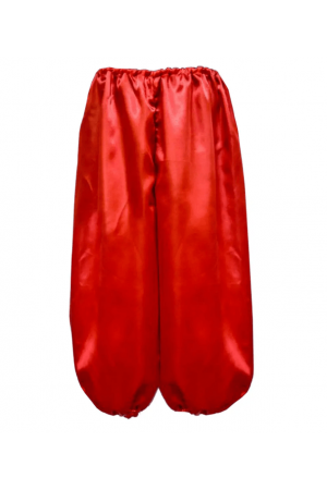 25 Атласні шаровари для хлопчика червоні 