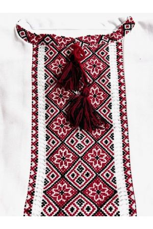 26 Boy's embroidered shirt Red -15-16y №6