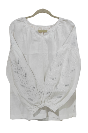 26 Embrоіdered Blouse Вишиванка жіноча White M