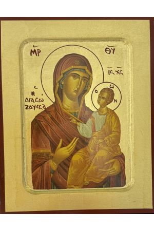 26 Icon Virgin Mary Full of Grace Благодатна Мати Божа 24x19cm
