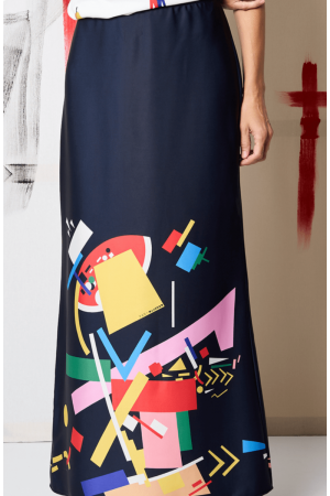 26 Малевич Спідниця Чорна