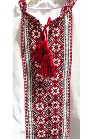 Boy's Embroidered Shirt 5yr Red #72