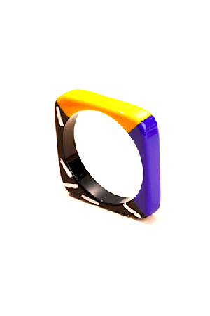 Bracelet Bangle Blue&Yellow
