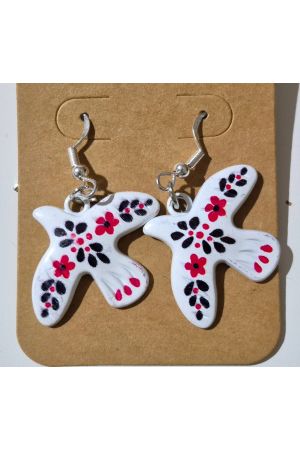 Earrings  Сережки Горлиця