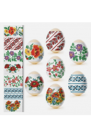 Egg sleeves Embroidery