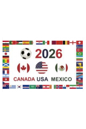  Flag Soccer 2026 3'x5'