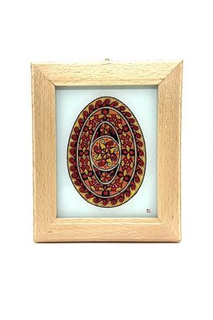 Glass Painting Pysanka Писанка на склі #5