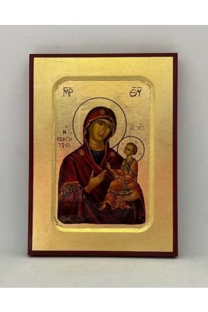 Icon Holy Virgin Mary and Jesus Ікона Божої Матері 20x14