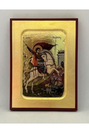 Icon St George Sviatyi Yuri 20x14 #6