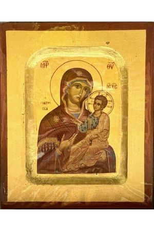 Icon Virgin and Child Ікона Божої Матері (red)
