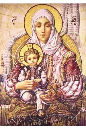 Icon Закарпатська Мадонна 21cm х 15cm