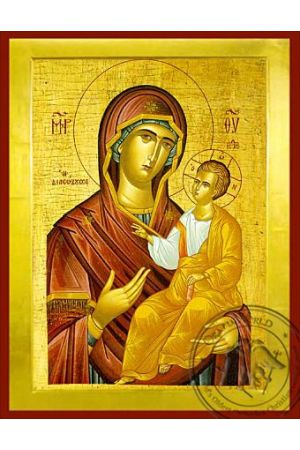 icon bozha matir panagia the rescuer - byzantine icon