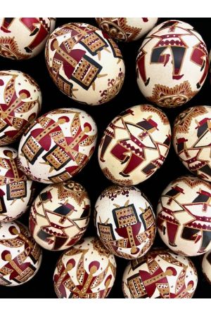 24 Pysanka Писанка травлена