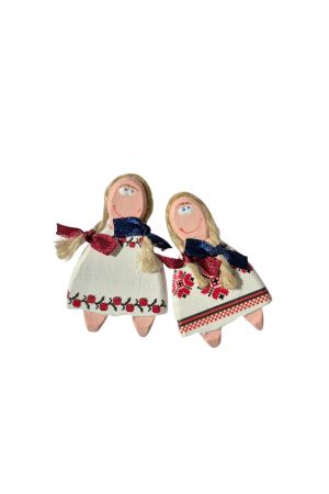 Magnet wooden girl M