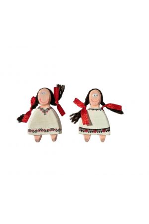 Magnet wooden girl S