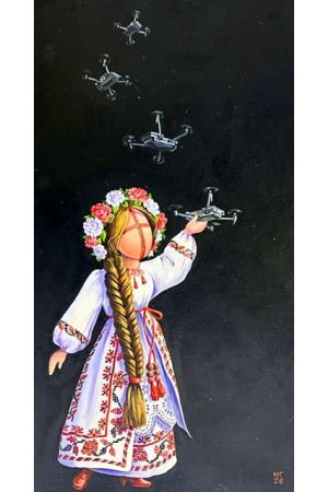 Painting Картина "Летіть пташки робити вітер..."
