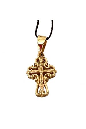  Pendant Cross Хрест Gold 0.91 g