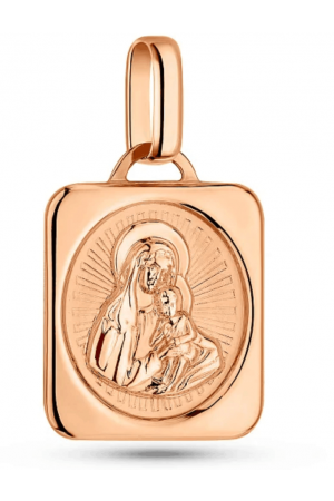 Pendant Gold Підвіска Божа Матір 1.03g