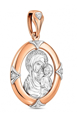 Pendant Gold Підвіска Божа Матір 1.86g