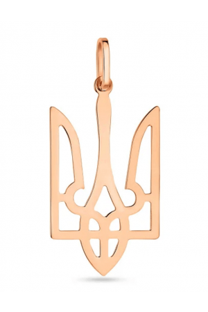Pendant Golden Tryzub Підвіска Тризуб 0.75g