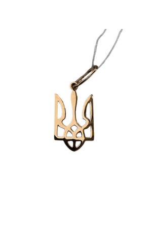 Pendant Golden Tryzub Підвіска Тризуб 1.07g 