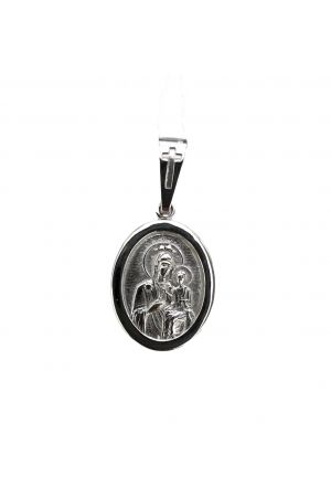 Pendant Silver Bohorodytsia Підвіска Богородиця 2.03g 
