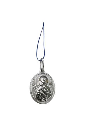 Pendant Silver Bohorodytsia Підвіска Богородиця 2.83g 