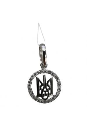 Pendant Silver Tryzub Підвіска Тризуб 1.1g 