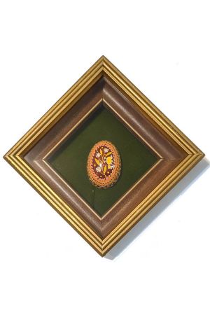 Pysanka in a Shadow Frame (Diagonal)