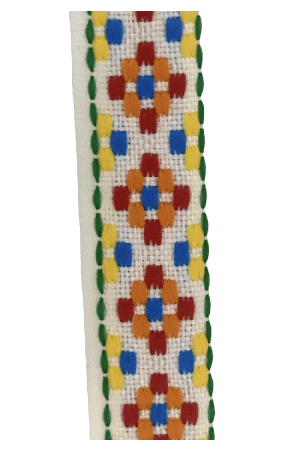 23 Ribbon 11 Embroidered Trim Стрічка 1.5cm-1