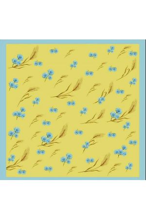 scarf-khustka-wheat-and-cornflower