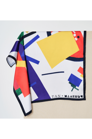 Scarf Малевич (60cm x 60cm)