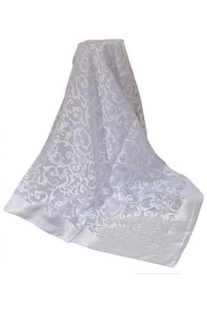 Scarf White Хустка біла (введення до храму) #2 silk