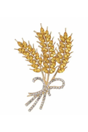 Brooch  Pin 3 Ears of Wheat