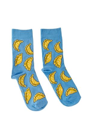 Socks Varenyky Blue Size 35-38