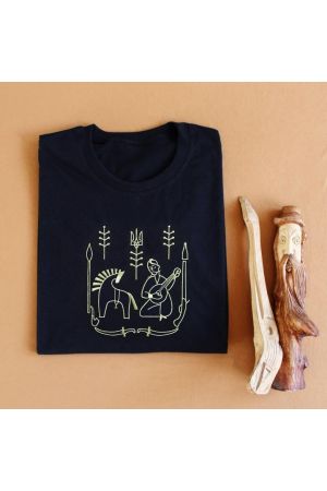 t-shirt-childrens-black-embroidered-mamaj